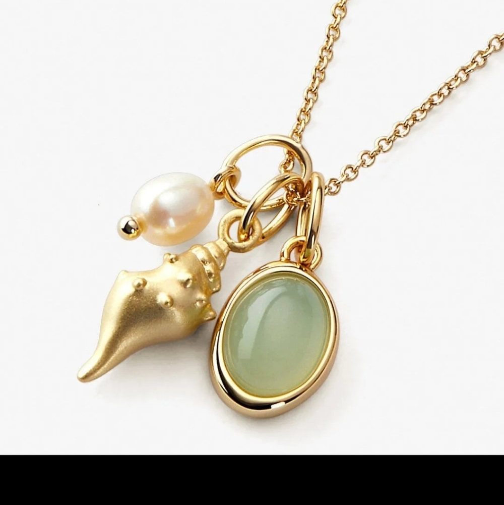 waterproof 18 inch necklace stainless steel gold - Picture 3 of 4